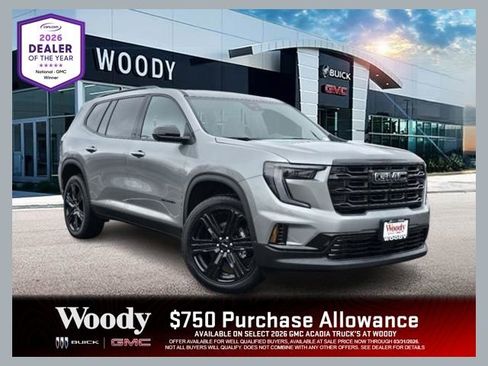 New 2026 GMC Acadia Elevation w/ Black Edition image 1