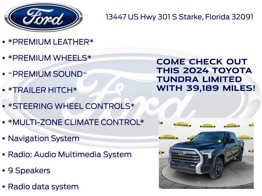 Used 2024 Toyota Tundra Limited AWD/4WD image 17