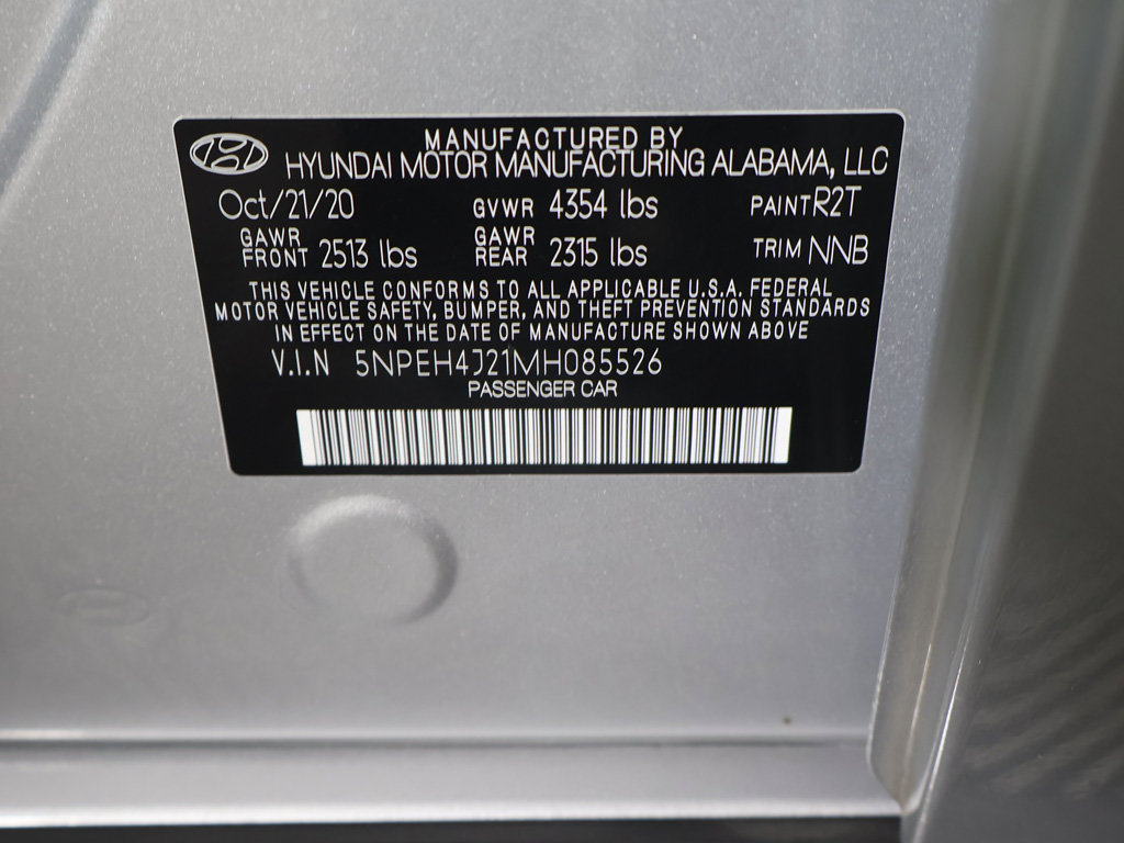 Used 2021 Hyundai Sonata Limited w/ Cargo Package FWD image 54