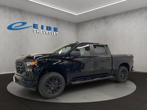 New 2026 Chevrolet Silverado 1500 Custom w/ Turbomax Blackout Package AWD/4WD image 5