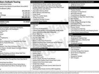 New 2025 Subaru Outback Touring w/ Tech Package 2 video 1