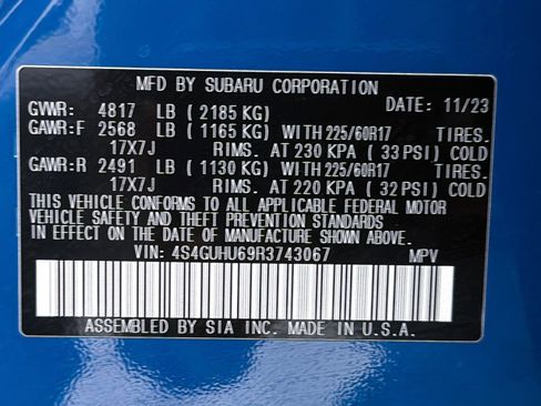 Used 2024 Subaru Crosstrek 2.5i Wilderness image 32