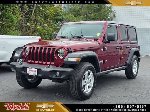 Used 2021 Jeep Wrangler Unlimited Sport AWD/4WD image 1