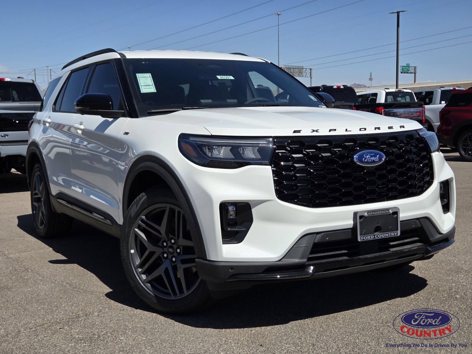 New 2026 Ford Explorer ST-Line w/ ST-Line Street Pack AWD/4WD image 1