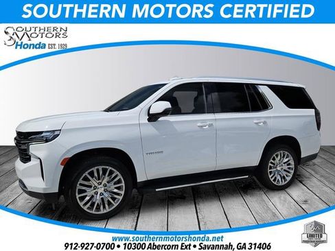 Used 2023 Chevrolet Tahoe LT w/ Luxury Package RWD image 1