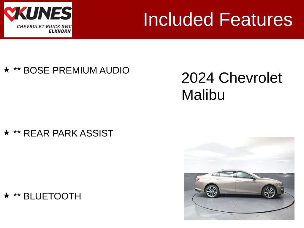Used 2024 Chevrolet Malibu LT FWD image 3
