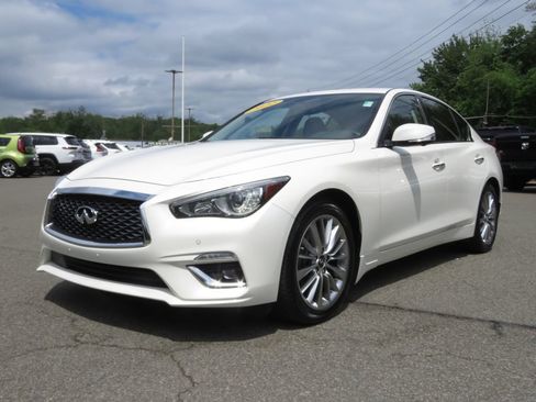 Used 2022 INFINITI Q50 Luxe w/ Cargo Package AWD/4WD image 1