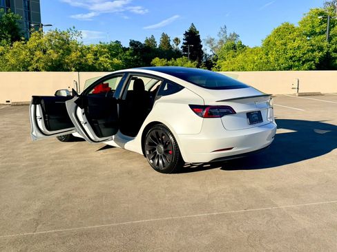 Used 2021 Tesla Model 3 Performance AWD/4WD image 47