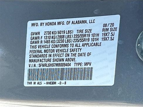 Used 2021 Honda Odyssey Elite image 36