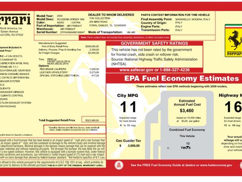 Certified 2009 Ferrari F430 Scuderia RWD image 52