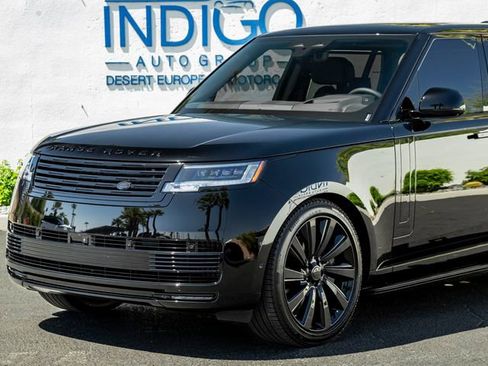 Certified 2026 Land Rover Range Rover Long Wheel Base SV Black AWD/4WD image 2