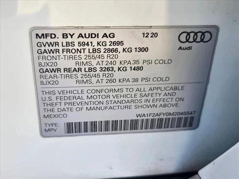 Used 2021 Audi Q5 e Prestige w/ Prestige Package image 25