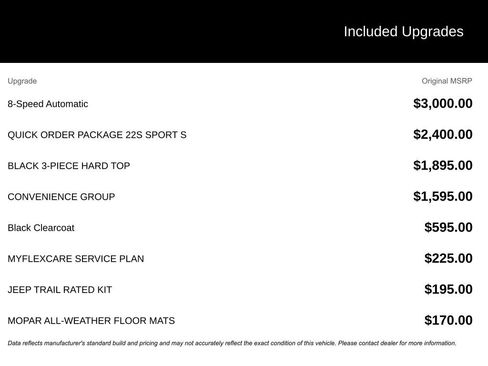 New 2026 Jeep Wrangler Unlimited Sport AWD/4WD image 3