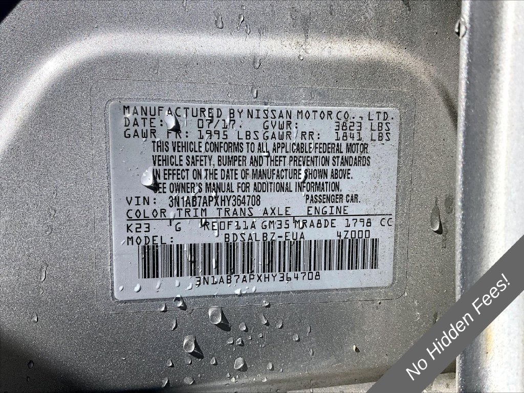 Used 2017 Nissan Sentra S FWD image 26