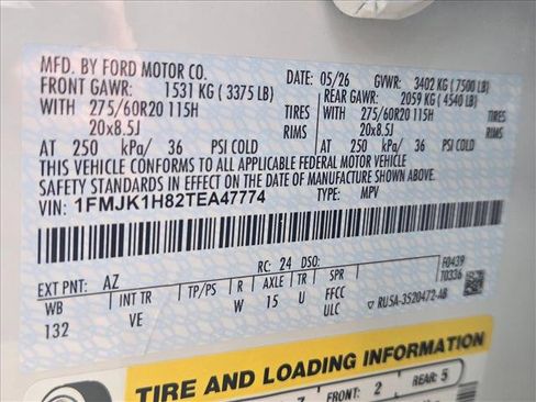 New 2026 Ford Expedition Max Active RWD image 16