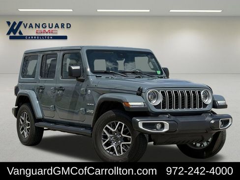 Used 2024 Jeep Wrangler Sahara w/ Technology Group AWD/4WD image 1