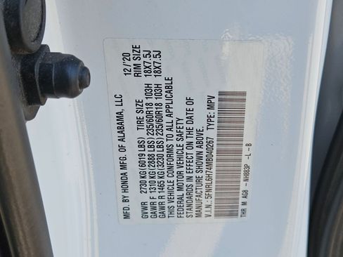 Used 2021 Honda Odyssey EX-L image 23