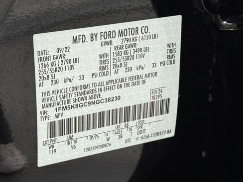 Used 2022 Ford Explorer ST image 69