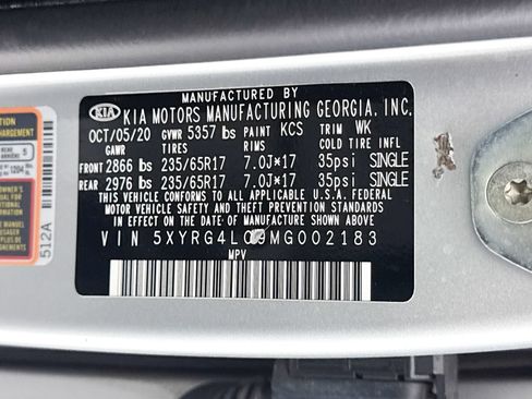 Used 2021 Kia Sorento LX FWD image 34