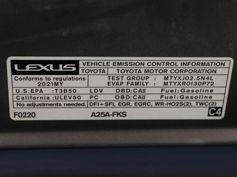 Used 2021 Lexus ES 250 F Sport w/ Accessory Package 2 AWD/4WD image 31