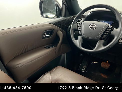 Used 2023 Nissan Armada Platinum w/ Captain's Chairs Package AWD/4WD image 11