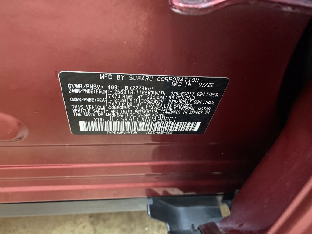 Certified 2022 Subaru Forester Premium AWD/4WD image 30