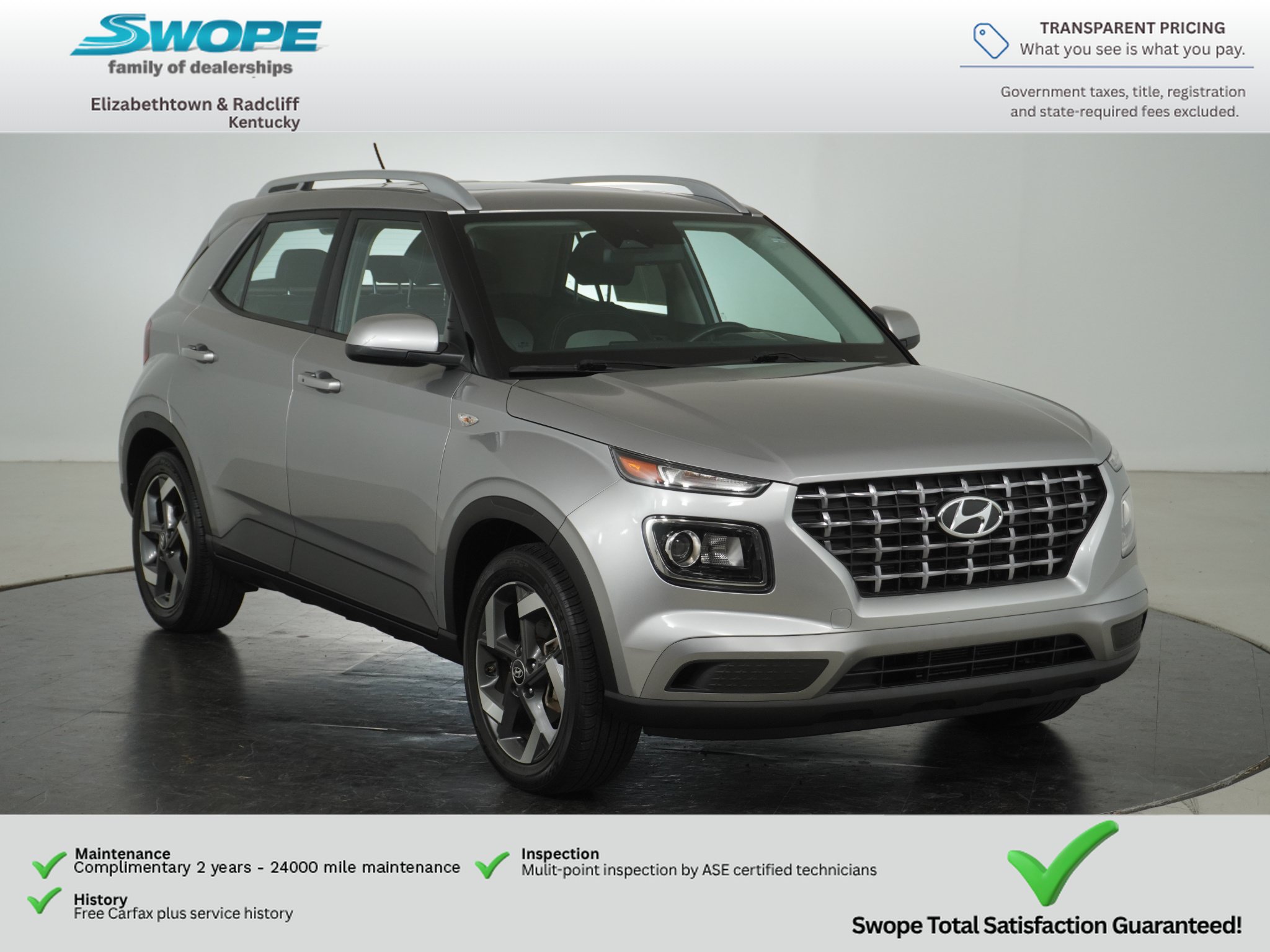 Used 2024 Hyundai Venue SEL FWD image 1