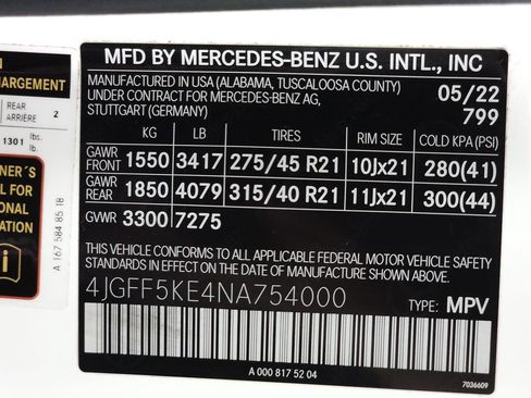 Certified 2022 Mercedes-Benz GLS 450 4MATIC image 38