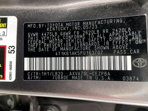 Used 2023 Toyota Camry XSE FWD image 29