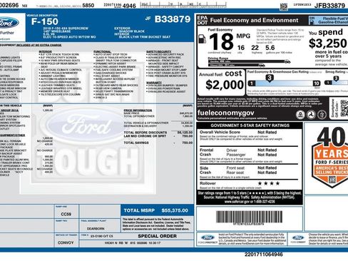 Used 2018 Ford F150 Lariat AWD/4WD image 5