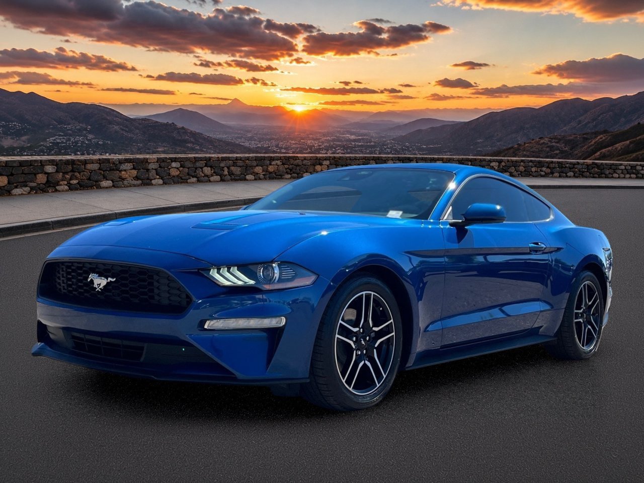 Used 2022 Ford Mustang Premium w/ Security Package RWD image 2