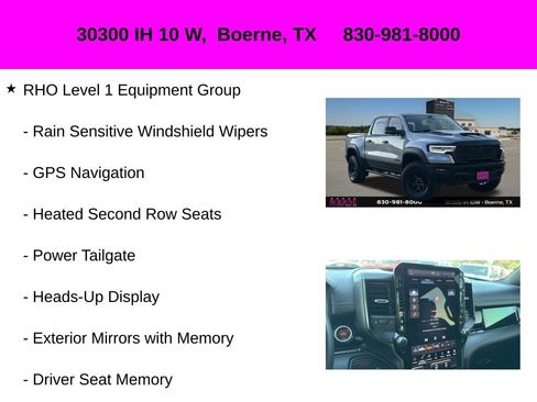 Used 2026 RAM 1500 RHO w/ RHO Level 1 Equipment Group AWD/4WD image 30