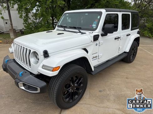 Used 2022 Jeep Wrangler Unlimited Sahara w/ Cold Weather Group image 1