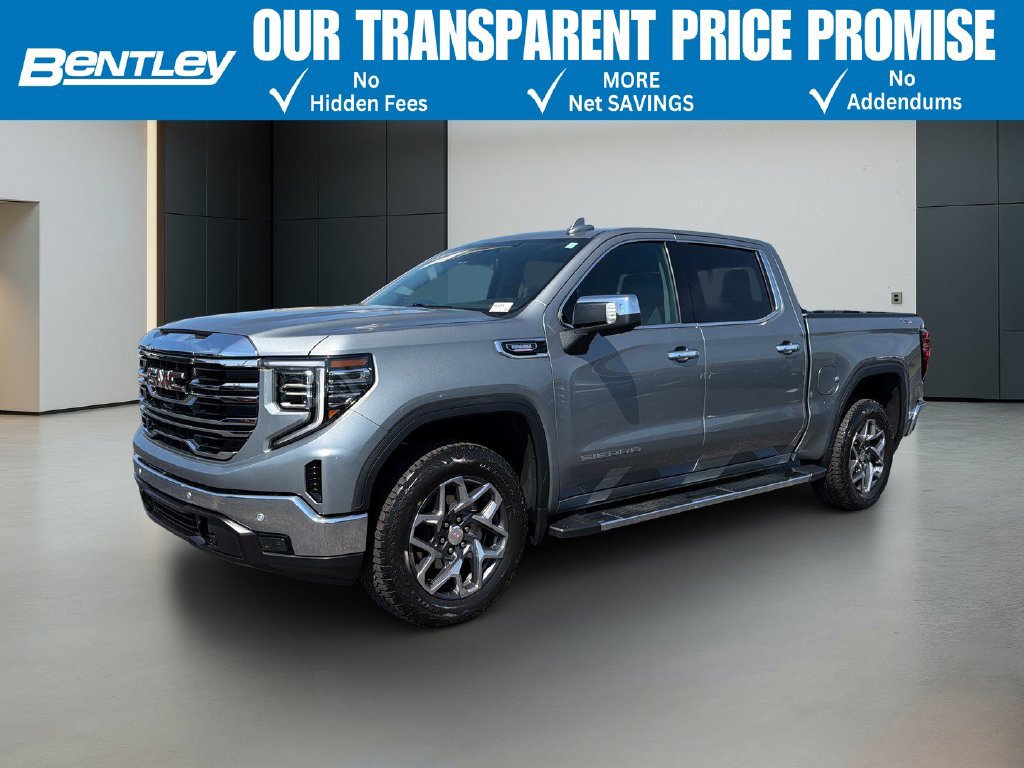 Certified 2025 GMC Sierra 1500 SLT w/ SLT Premium Package AWD/4WD 360° Tour