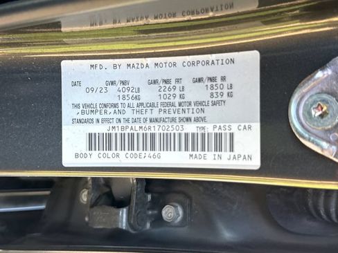 Certified 2024 MAZDA MAZDA3 s FWD image 19