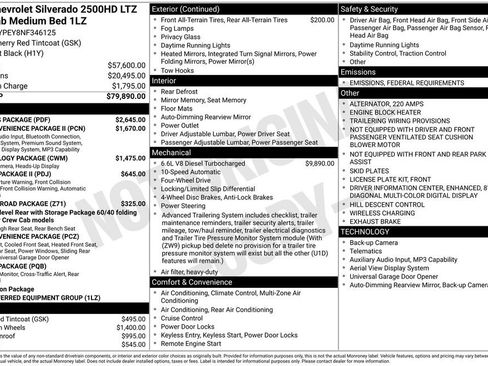 Used 2022 Chevrolet Silverado 2500 LTZ w/ LTZ Plus Package image 11