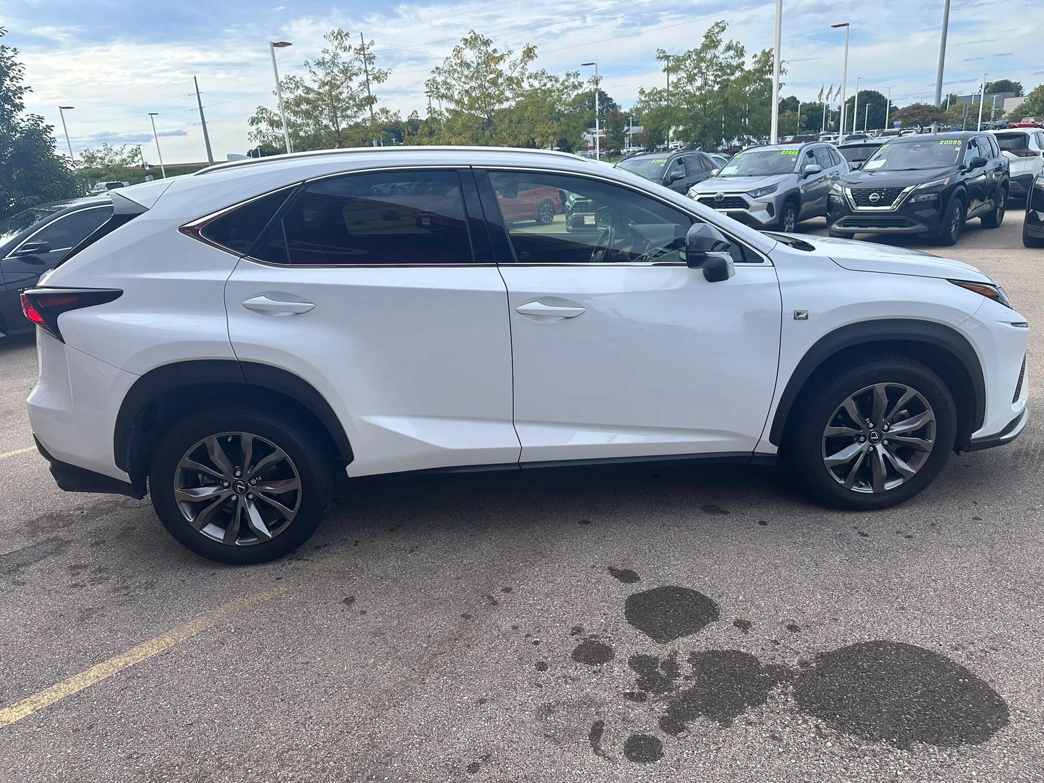 Used 2021 Lexus NX 300 F Sport w/ F Sport Premium Package FWD image 4