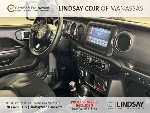 Certified 2022 Jeep Wrangler Unlimited Sport AWD/4WD image 12