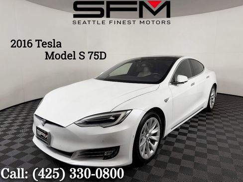 Used 2016 Tesla Model S 90D AWD/4WD image 1