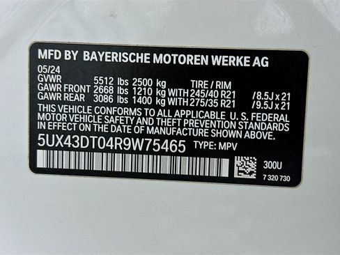 Used 2024 BMW X4 M40i AWD/4WD image 37