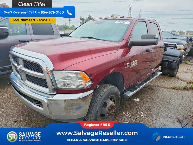 Used 2017 RAM 3500 Tradesman w/ Chrome Appearance Group AWD/4WD image 1