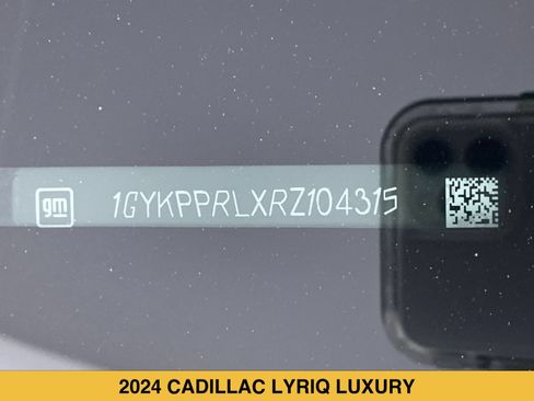 Certified 2024 Cadillac Lyriq Luxury w/ LPO, Floor Liner Package AWD/4WD image 16