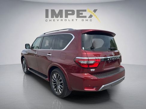Used 2023 Nissan Armada Platinum w/ Captain's Chairs Package AWD/4WD image 3