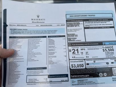 Used 2024 Maserati GranTurismo Trofeo