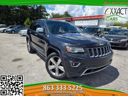 Used 2014 Jeep Grand Cherokee Overland w/ Advanced Technology Group RWD image 1