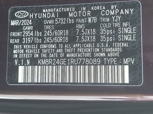 Used 2024 Hyundai Palisade SEL FWD image 32