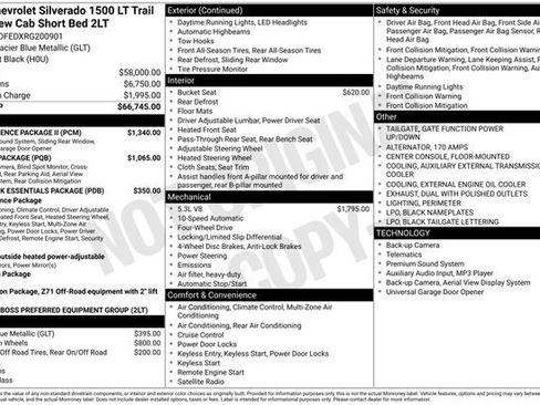 Used 2024 Chevrolet Silverado 1500 LT Trail Boss w/ Convenience Package II image 23