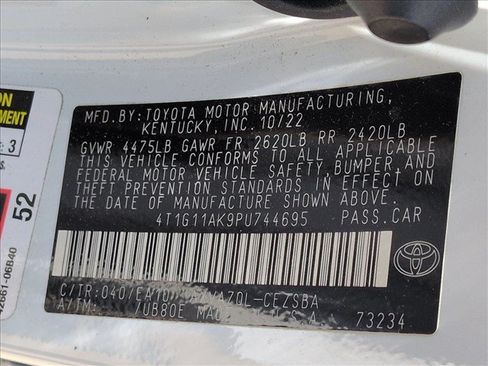 Used 2023 Toyota Camry SE FWD image 22