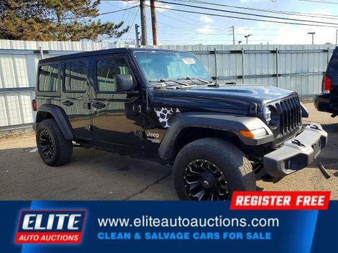 Used 2020 Jeep Wrangler Unlimited Sport S AWD/4WD image 7