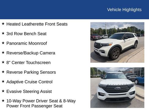 Used 2023 Ford Explorer XLT w/ Equipment Group 202A RWD image 7